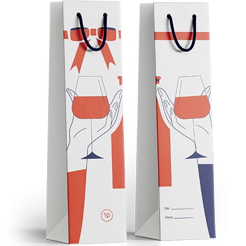 Sacola para presente